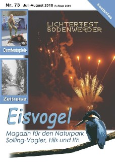 Eisvogel-Magazin Nr. 73 - Juli-August 2018